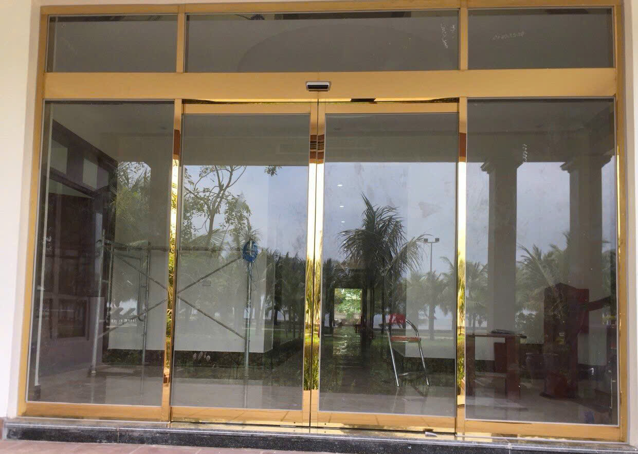 cửa kính tự động mở hàn quốc cao cấp